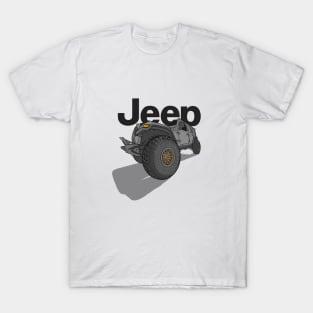 Jeep Design - Grey T-Shirt